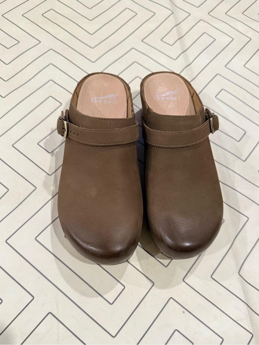 Dansko Brown Mule Clogs